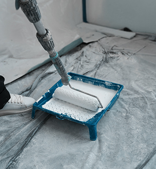 Coating work